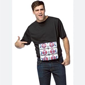 Rasta Imposta Like my 6 pack costume. Nwt. Onesize